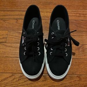Black Superga Sneakers